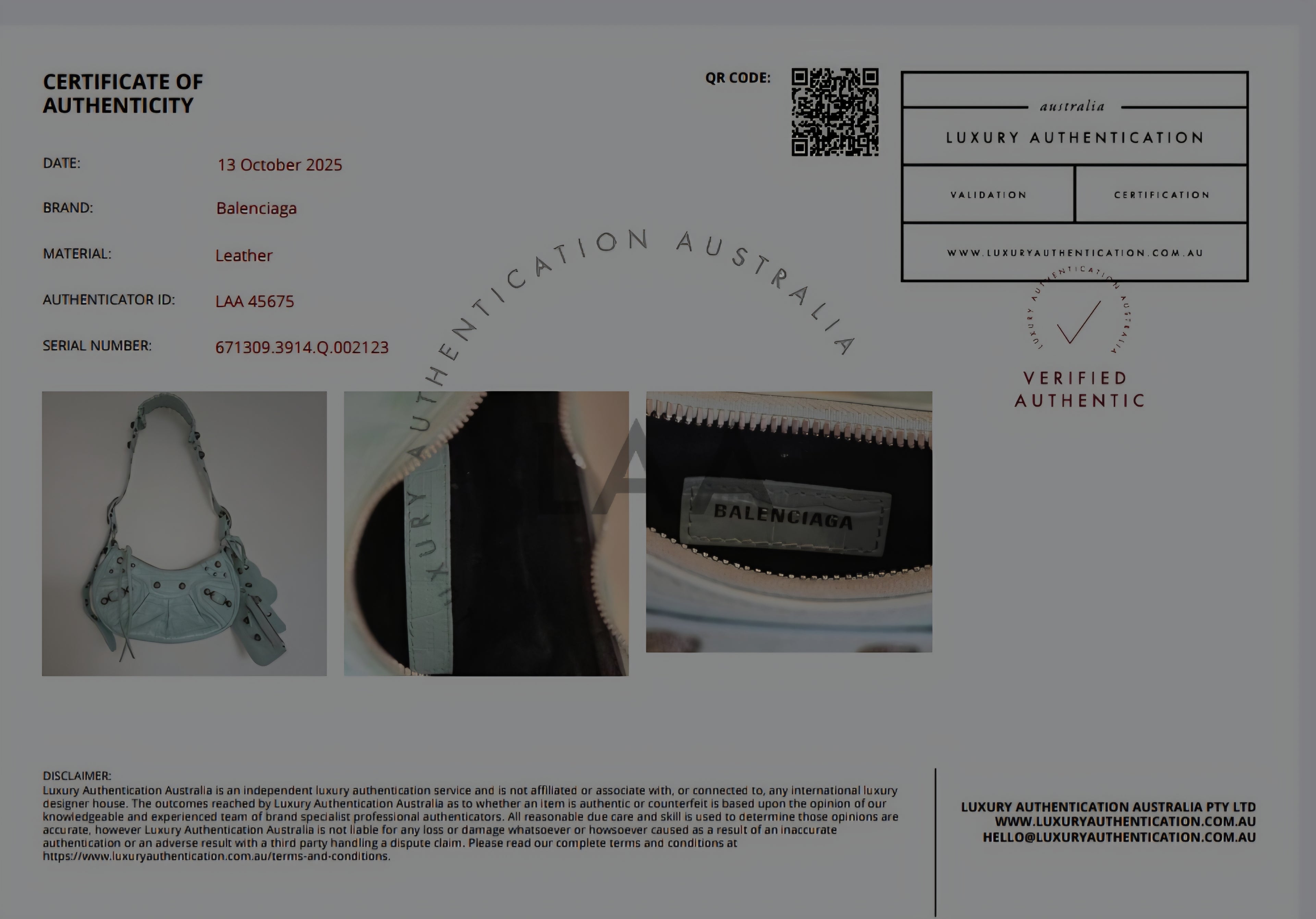 BALENCIAGA LE CAGOLE